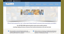 Desktop Screenshot of nivam.com